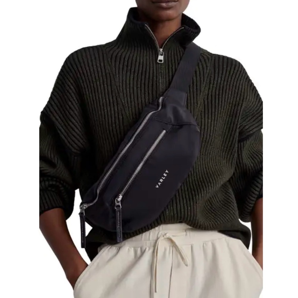 Varley zip up sweater